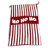 SANTA SACK "HO HO HO" IN JUTE