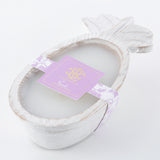 VERANDA PINEAPPLE DOUGH BOWL CANDLE MIN 6