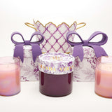 $15.00 min 3 - VERANDA 2 WICK CANDLE WITH DECORATIVE LID