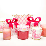 $15.00 min 3 - LOVER'S LANE 2 WICK CANDLE WITH DECORATIVE LID