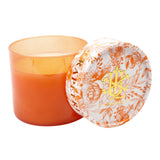 $15.00 min 3 - GRAPEFRUIT 2 WICK CANDLE WITH DECORATIVE LID