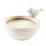 $14.00 min 6 - BLUE HYDRANGEA SMALL BIRD BATH CANDLE