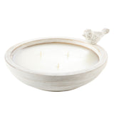 $22.50 min 4 - BLUE HYDRANGEA LARGE BIRD BATH CANDLE