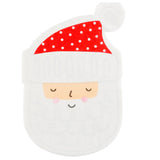 $4.00 min 12 CHRISTMAS TREATS DIECUT SANTA BEVERAGE NAPKIN..16 pieces per pkg