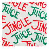 $4.00 min 12 JINGLE JUICE  BEVERAGE NAPKIN..20 pieces per pkg