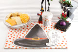$7.00 min 12 WITCH HAT DIECUT PLACEMAT