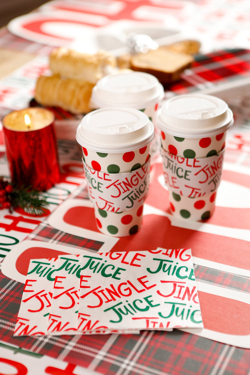 Festive Jingle Juice Reusable Party Cups-set of 4 – Happy By Rachel