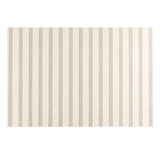 $7.00 min 12 BROWN TICKING ON CREAM PLACEMAT