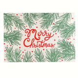 $7.00 min 12 PINE BOUGH MERRY CHRISTMAS