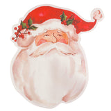 $7.00 min 12 FOLK ART SANTA DIECUT PLACEMAT