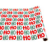 $7.00 min 12 OH CHRISTMAS STORY- HO HO HO TABLE RUNNER..25' feet lenght x20"width