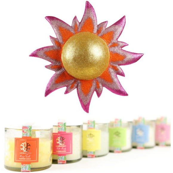 Summer Vibes Candles and Paper Mache