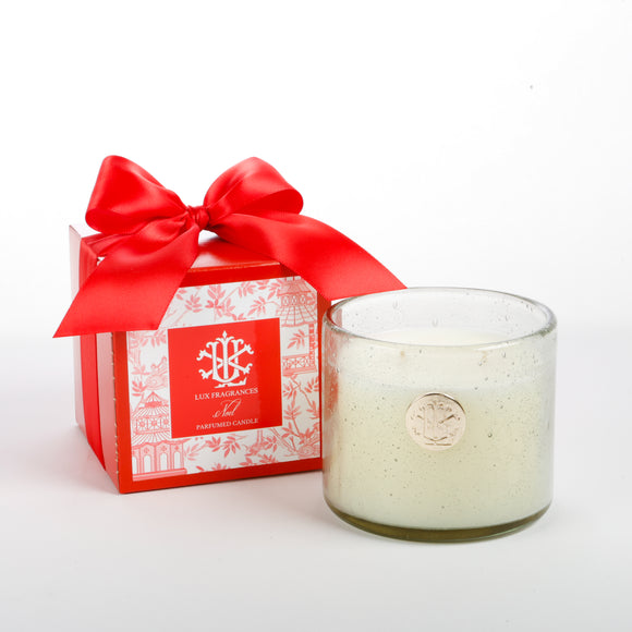 Noel 13 oz Candle in Red Box with Bow MIN 6