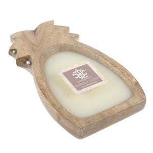 Vanilla Latte 12 oz. Pineapple Candle -  $14.99 each - case of 3 - Lux Home Collection