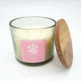 HYACINTH 12 OZ CLEAR GLASS WITH STAIN LID - VARIETY