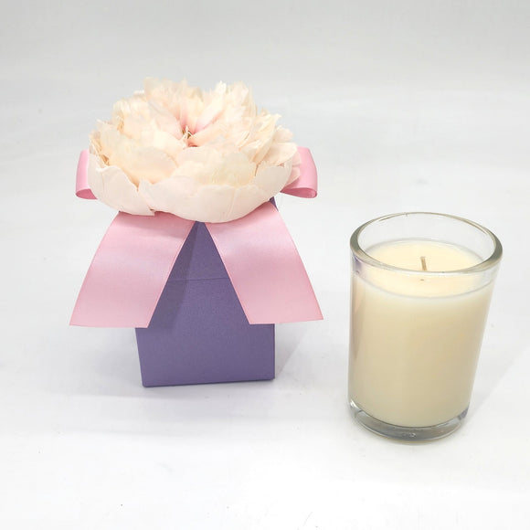 Spring Hyacinth 8 oz Flower Box Candle (case of 6)