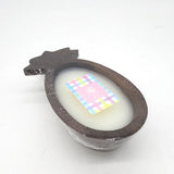 HYACINTH BROWN PINEAPPLE BOWL CANDLE