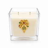 O'Holy Night 20 oz Square Candle with Ornament MIN 4