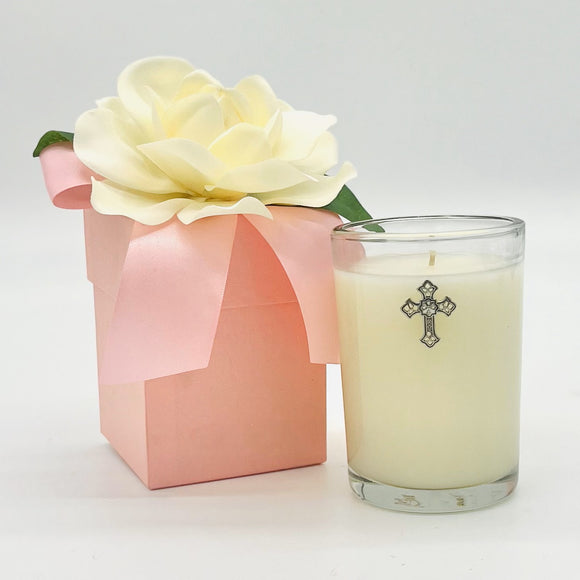 Cape Jasmine 8 oz. Flower Box Candle (case of 6)