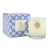 Creme Brulee 8 oz Blue and White Designer Box MIN 6