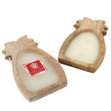 Apple Jack 12oz. Pineapple Candle -  $14.99 each - case of 3 - Lux Home Collection