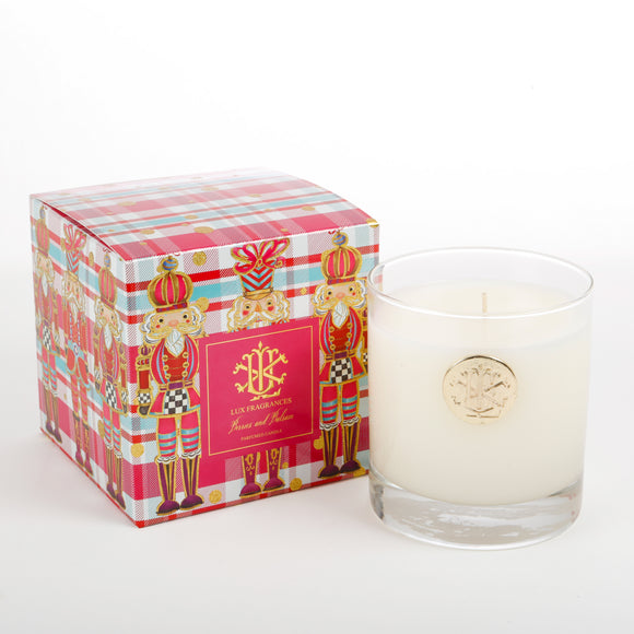 Berries and Balsam 8 oz Designer Box Candle MIN 6