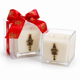 Berries & Balsam 20 oz Square Glass Candle MIN 4