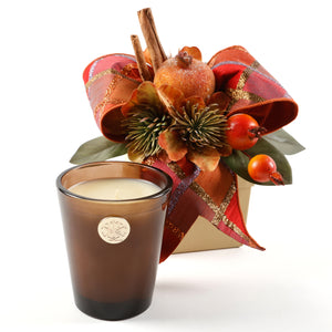 CINNAMON APPLE CHAI 14 OZ GIFT BOX CANDLE MIN 6