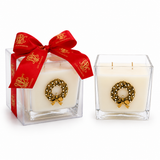 Juniper Berry 20 oz Square Glass Candle MIN 4