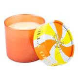 Orange Vanilla 15 oz 2 wick Decorative Lid Candle