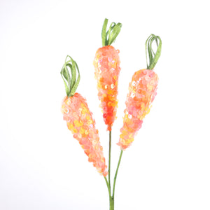 $2.99 MIN 1     11" SEQUINS CARROT PICK