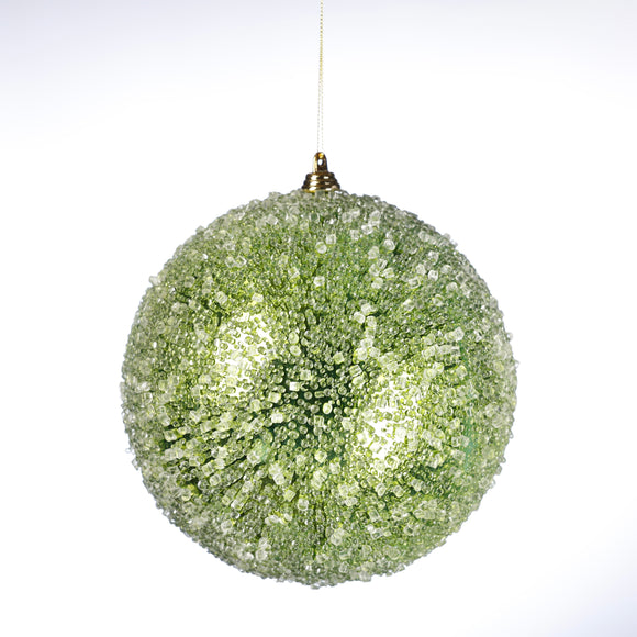 150MM GREEN ICE HANGING BALL