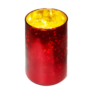 Large Luminary Tealight Holder-Red