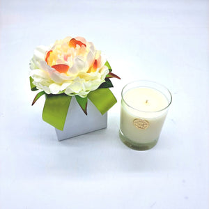 Grapefruit 14 oz Flower Box Candle - $35.00 min 6