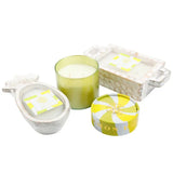 Lemon Drop 15oz 2 Wick Lidded Candle