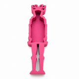 Pink Wooden Nutcracker Bowl