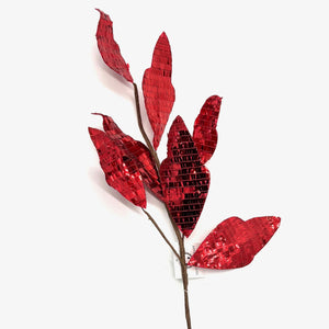 30" RED LEAF MIRROR SPRAY