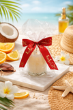 3 oz Votive Candle with Bow MIN 6