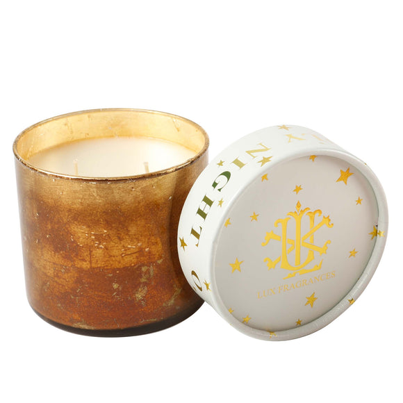 $15.00 min 3 - O' Holy Night 2 Wick With Decorative Lid
