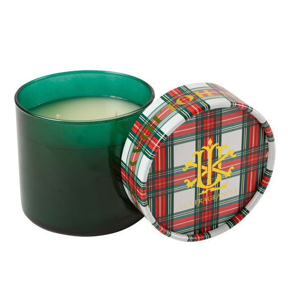$15.00 min 3 - Aspen Holiday 2 Wick With Decorative Lid