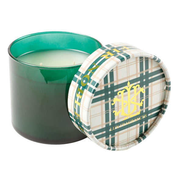 $15.00 min 3 - Noble Fir-Fall 2 Wick With Decorative Lid