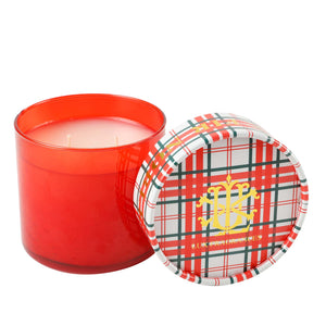 $15.00 min 3 - Noble Fir 2 Wick With Decorative Lid