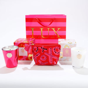 Free Gift with Purchase - Valentine Cosmetic Pouch & Shopping Tote