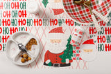 $7.00 min 12 OH CHRISTMAS TREATS SANTA PLACEMAT