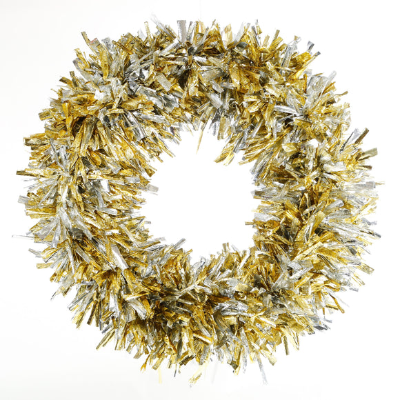 $91.00 min 2 - GOLD AND SILVER WREATH ..MIN 2..36