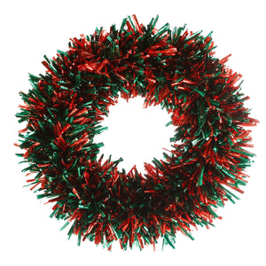 $91.00 min 2 - RED  EMERALD GREEN LARGE WREATH..MIN 2..36" OUTER DIAMETER